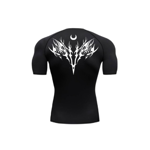 hunted moon compression shirt