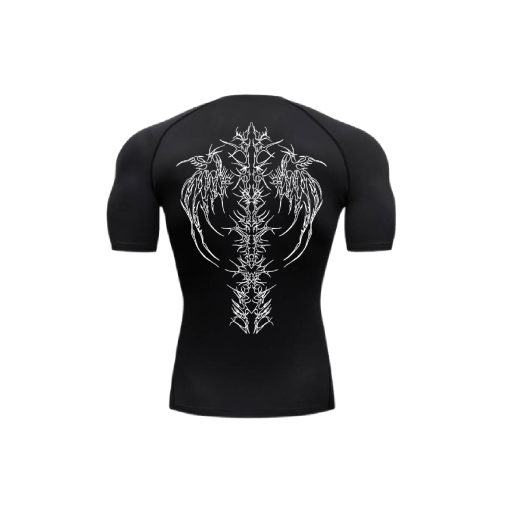 hunters curse compression shirt