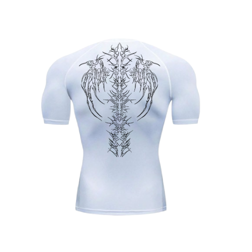 hunters curse compression shirt
